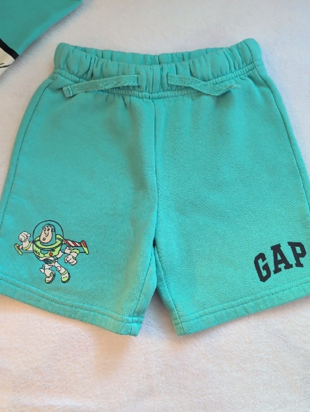 GAP Teal Buzz Lightyear Toddler tee & Shorts Set - Picture 6 of 11